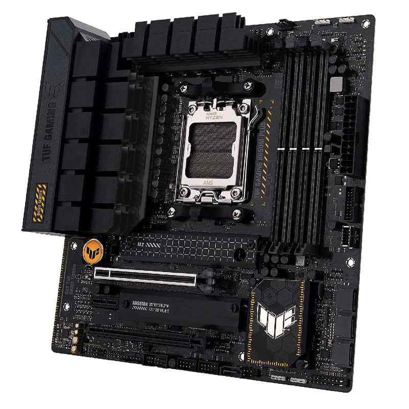 Asus-Tuf Gaming B650M-PLUS Soquete de Placa Mãe, AM5 para AMD B650, Desktop Mainboard Original, PCI-E 5.0, M. 2, sata3, Novo