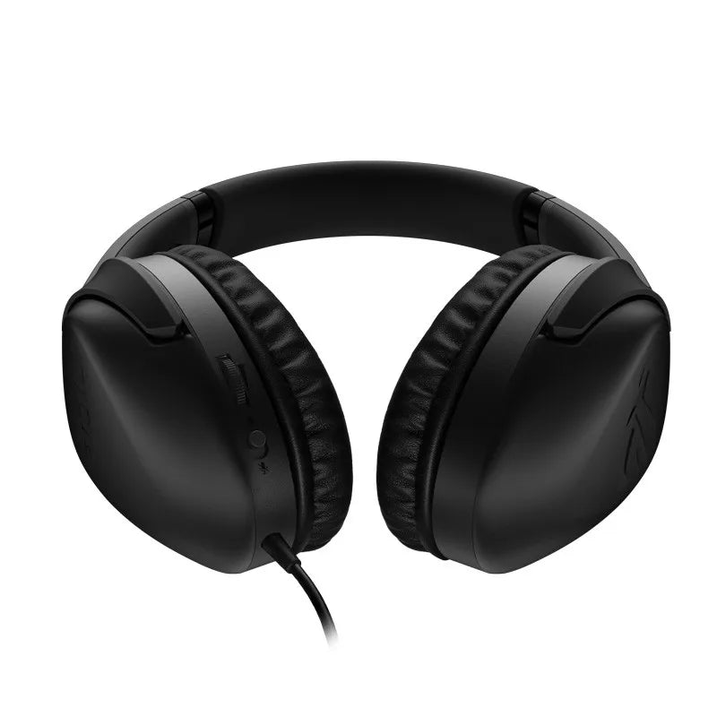 Asus rog strix go core gaming headset 3.5mm jack wired fone de ouvido para pc/ps4/ps5/xbox um/nintendo switch/mac