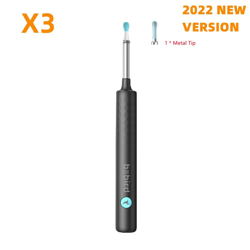 Bebird-R1 R3 X3 Smart Visual Ear Sticks endoscópio, Earpick de alta precisão, Mini câmera, otoscópio, cuidados de saúde, Mijia, 300W