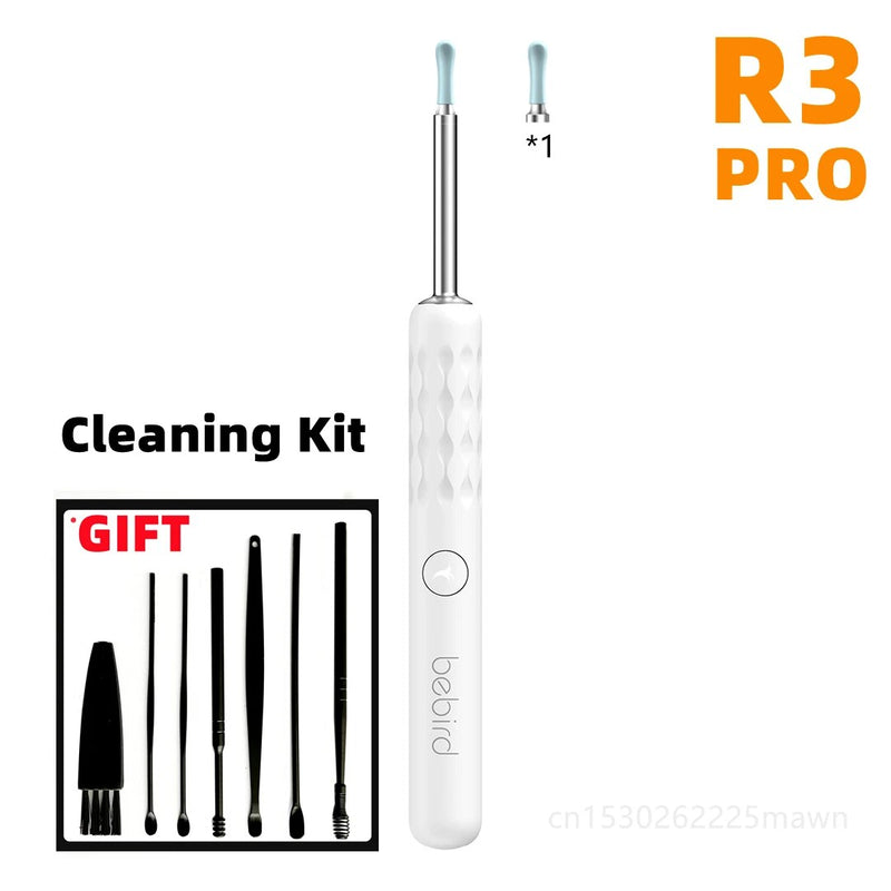 Bebird-R1 R3 X3 Smart Visual Ear Sticks endoscópio, Earpick de alta precisão, Mini câmera, otoscópio, cuidados de saúde, Mijia, 300W