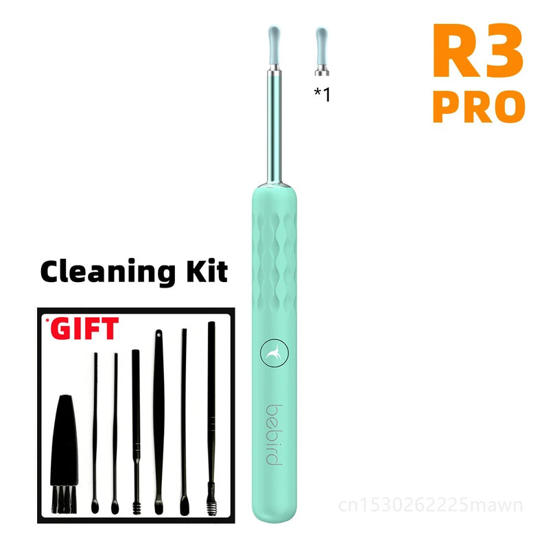 Bebird-R1 R3 X3 Smart Visual Ear Sticks endoscópio, Earpick de alta precisão, Mini câmera, otoscópio, cuidados de saúde, Mijia, 300W