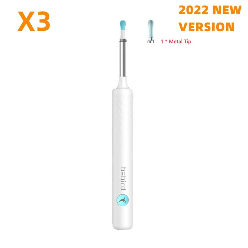 Bebird-R1 R3 X3 Smart Visual Ear Sticks endoscópio, Earpick de alta precisão, Mini câmera, otoscópio, cuidados de saúde, Mijia, 300W