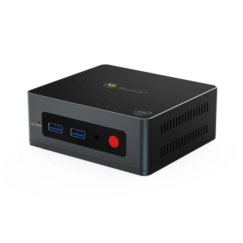 Beelink-GK Mini Windows 10 Pro PC Portátil, Intel Lago Gemini J4125, DDR4, 8GB, 128GB SSD, 5.8G, WiFi, Bluetooth, 4K Computador, PK GK3V