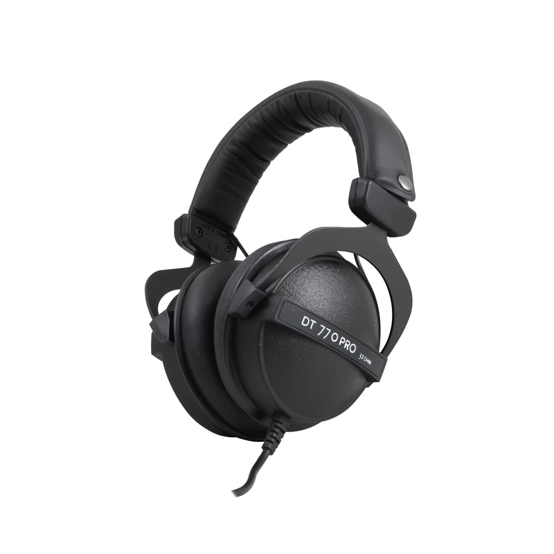 Beyerdynamic Head Mounted Monitoring Earphones, gravação profissional fechada, DT770 PRO, 250 Ω