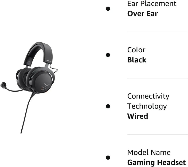 Beyerdynamic MMX 150 Video Game Headset, 100% Original, Cancelamento de Ruído