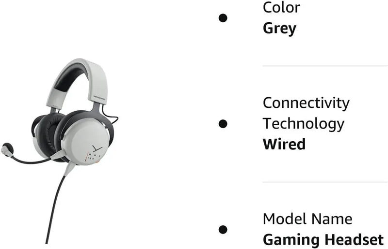 Beyerdynamic MMX 150 Video Game Headset, 100% Original, Cancelamento de Ruído