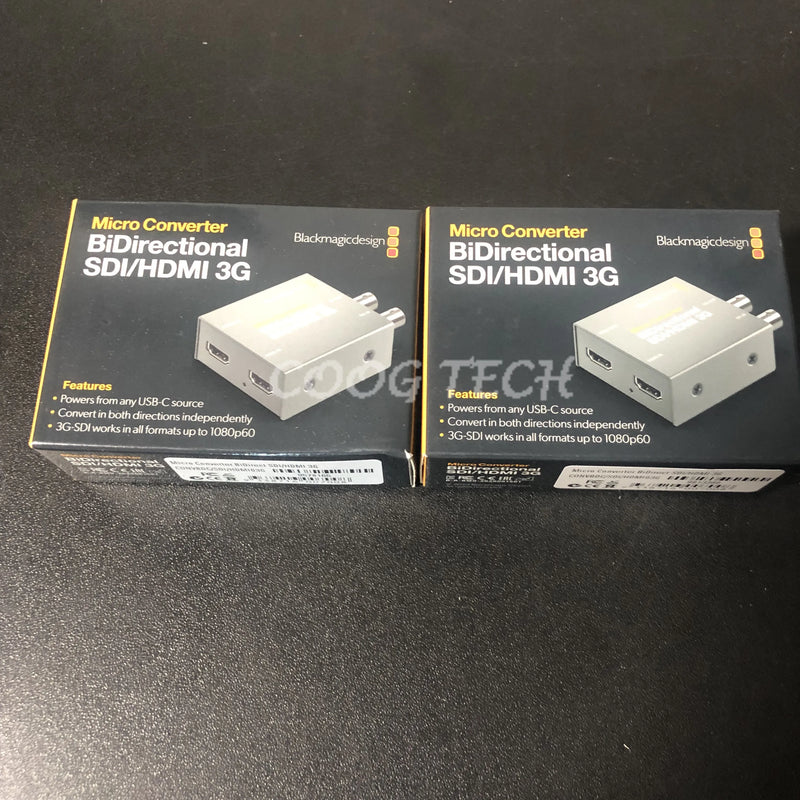 Blackmagic Design Micro Conversor, Bi-Direcional, 3G, HDMI, SDI