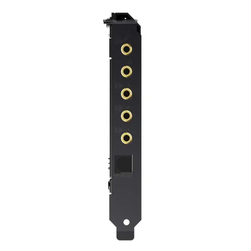 BlasterX-AE-5 Plus Placa de som PCI-e Gaming, DAC com Dolby Digital, SABRE32, Ultra classe 32 bits, 384kHz, Criativo