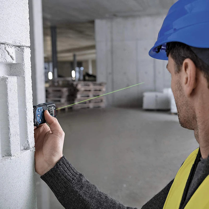 Bosch-Instrumento profissional de medição a laser, telêmetro a laser verde, regra de medição eletrônica, IP65 Bluetooth, GLM 50-27, CG 50M