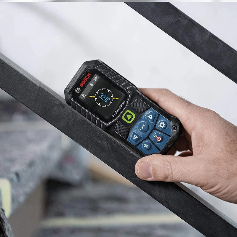 Bosch-Instrumento profissional de medição a laser, telêmetro a laser verde, regra de medição eletrônica, IP65 Bluetooth, GLM 50-27, CG 50M