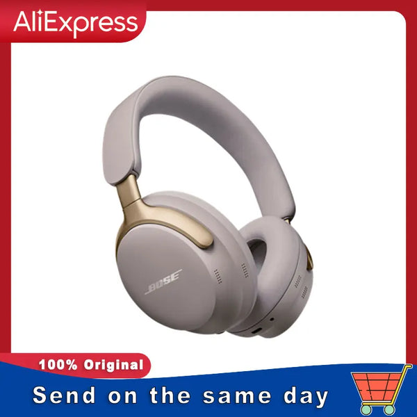 Bose QuietComfort ruído cancelamento fones de ouvido Ultra cabeça montada, sem fio Bluetooth redução do ruído, original