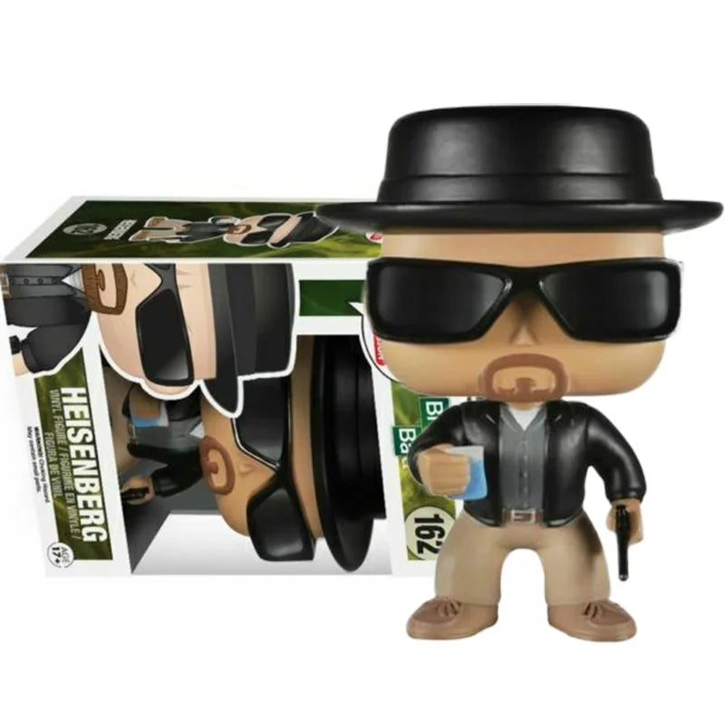 Breaking Bad Action Figure Brinquedos, Presentes de bonecas, Breaking Bad, 161, 162, HEISENBERG 163, SAUL Mike, Fring,