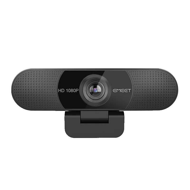 Câmera da Web USB de transmissão HD 1080P para computador com microfones integrados, EMEET Mini Webcam para vídeo em reuniões no PC, desktop e laptop