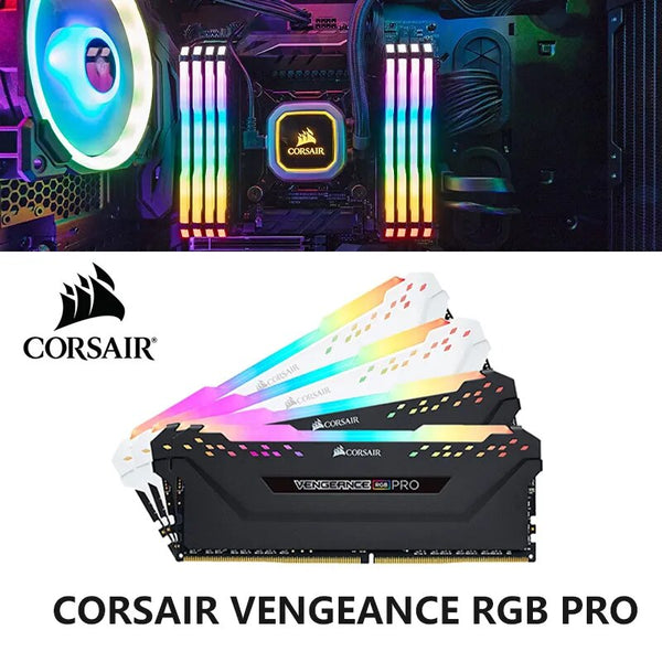 CORSAIR Vengeance RGB PRO Ram 8GB 16GB Memoria DDR4 3200mhz 3600mhzMemory para Desktop PC