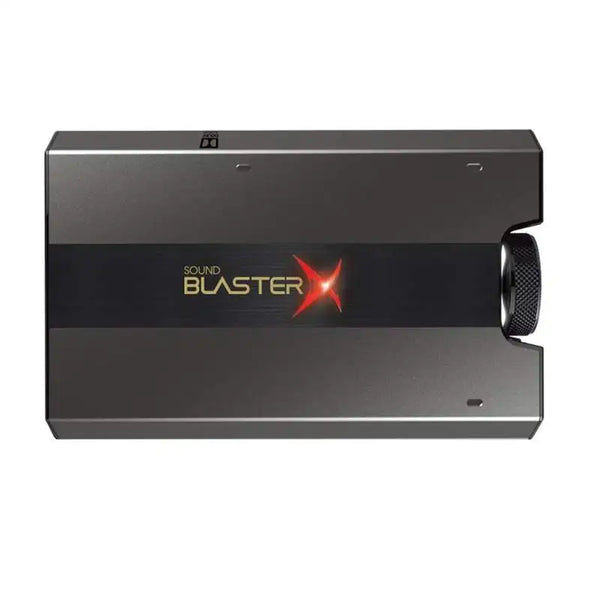 CRIATIVA-Placa de Som USB Externa com Amplificador de Auscultadores Xamp para PS5, PS4, Xbox One, Nintendo Switch, G6 7.1, HD Gaming DAC