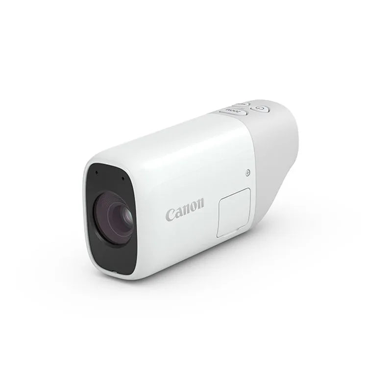 Canon-PowerShot Zoom Compact Monocular, câmara Canon original sem porta, branco e preto, novo