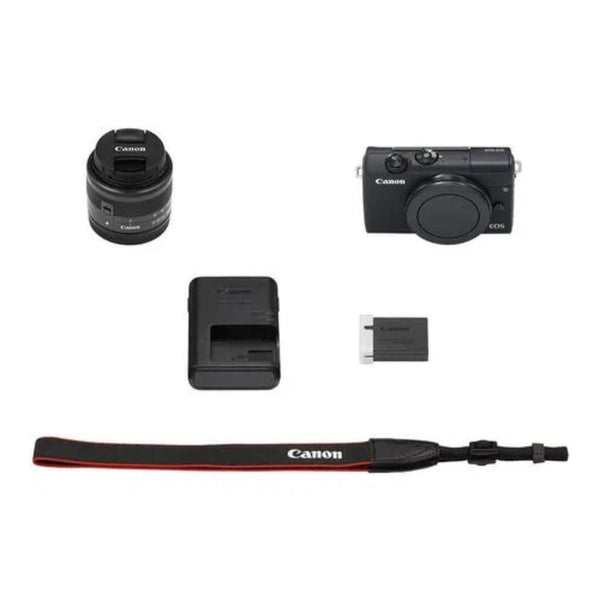 Canon EOS M200 Câmera Mirrorless com Lente EF-M 15-45mm e Vídeo 4K