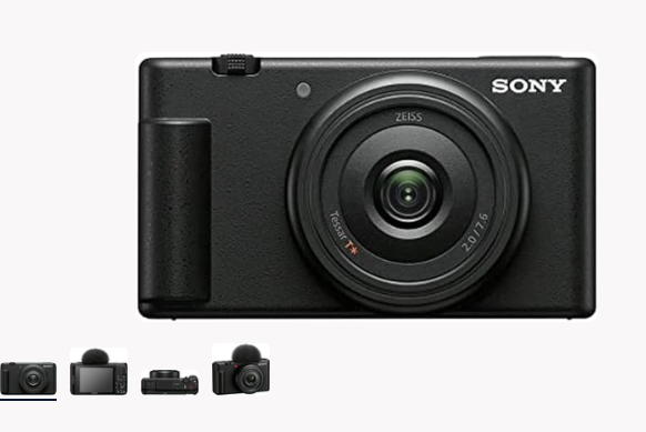 Câmera Sony ZV-1 para criadores de conteúdo, Vlogging e YouTube com tela flip e microfone