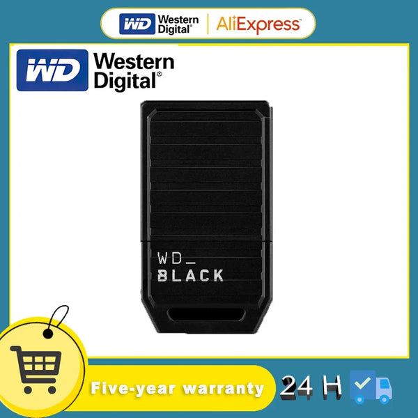 Cartão de Memória Western Digital para Xbox, WD Preto, Cartão de Expansão C50, Série X, Série S, 1TB, 512GB