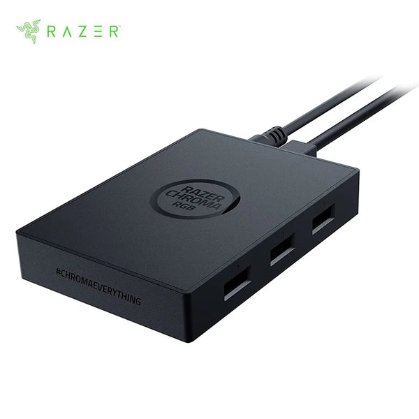 Controlador RGB Endereçável Razer-Chroma, Compatibilidade Universal, Trabalhar com Qualquer Dispositivo ARGB, 6 Cabeçalhos