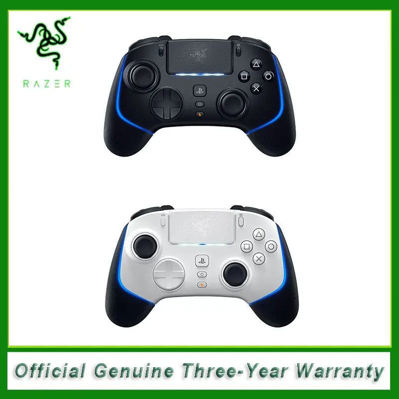 Controlador de jogos sem fio Razer-HyperSpeed para consoles PS5 e PC, Wolverine V2 Pro, botões de ação mecha-táteis, original