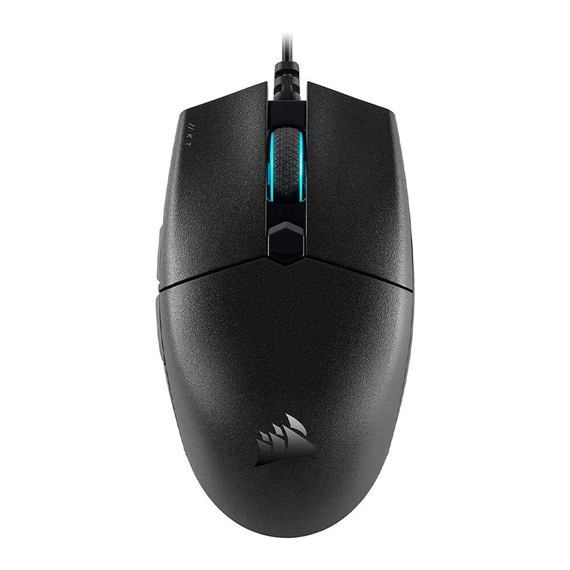Corsair-KATAR PRO Gaming Mouse, Ultra Leve, FPS, MOBA, Formato Simétrico, Sensor Óptico de 12.400 DPI, 6 Botões Programáveis