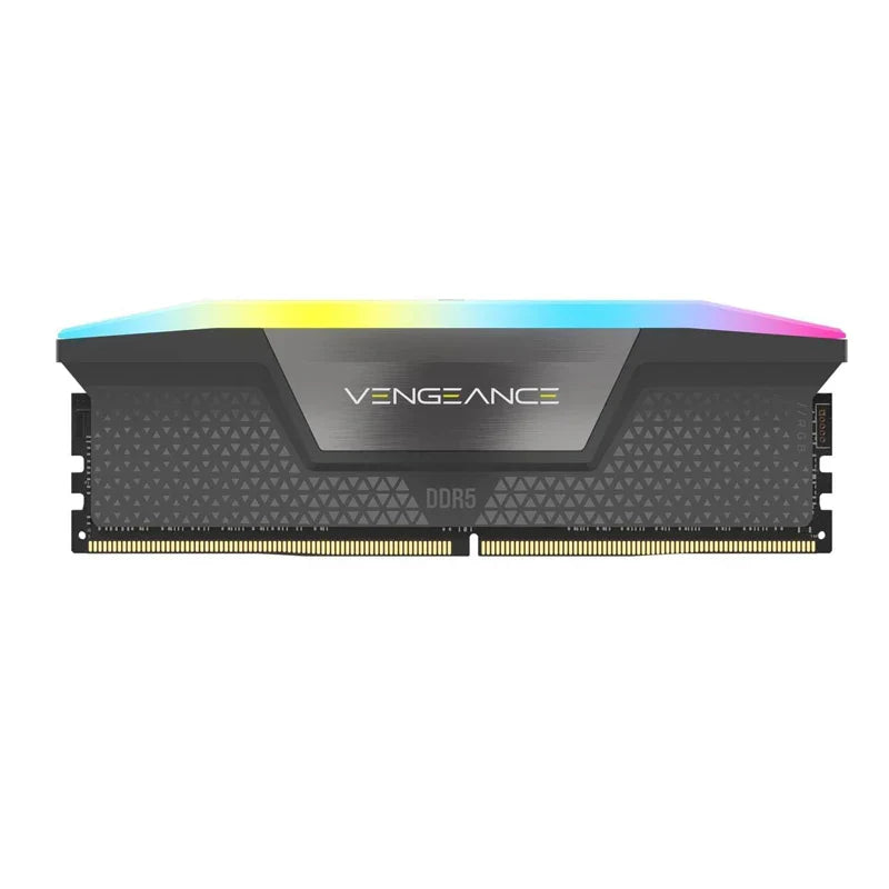 Corsair-Vengeance Memória de desktop otimizada RGB, DDR5 32GB 2x16GB, 5200MHz, 5600MHz, 6000MHz, 6200MHz, AMD otimizada