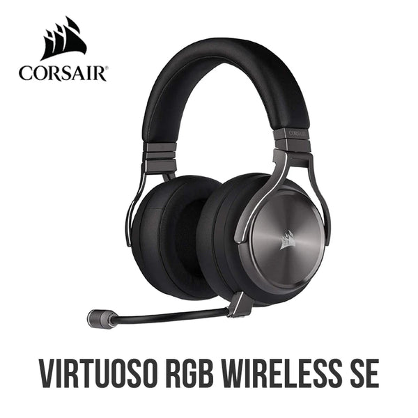 Corsair virtuoso rgb sem fio se fone de ouvido de jogos-alta fidelidade 7.1 som surround com microfone de qualidade de transmissão