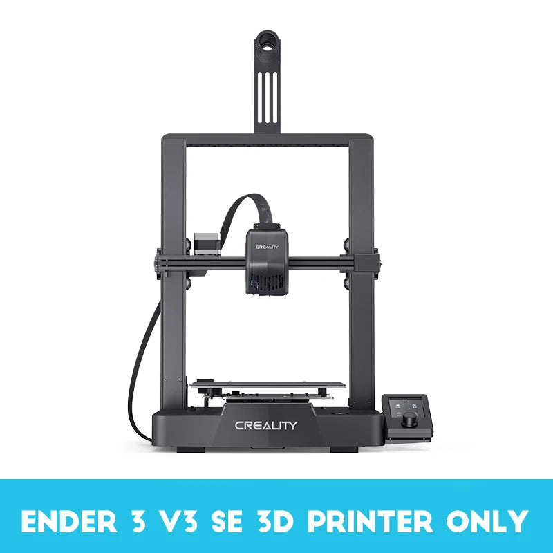 Creality ender 3 v3 se impressora 3d, com 250 m/s, impressão rápida, nivelamento automático, extrusora sprite, duplo eixo z e eixo óptico y