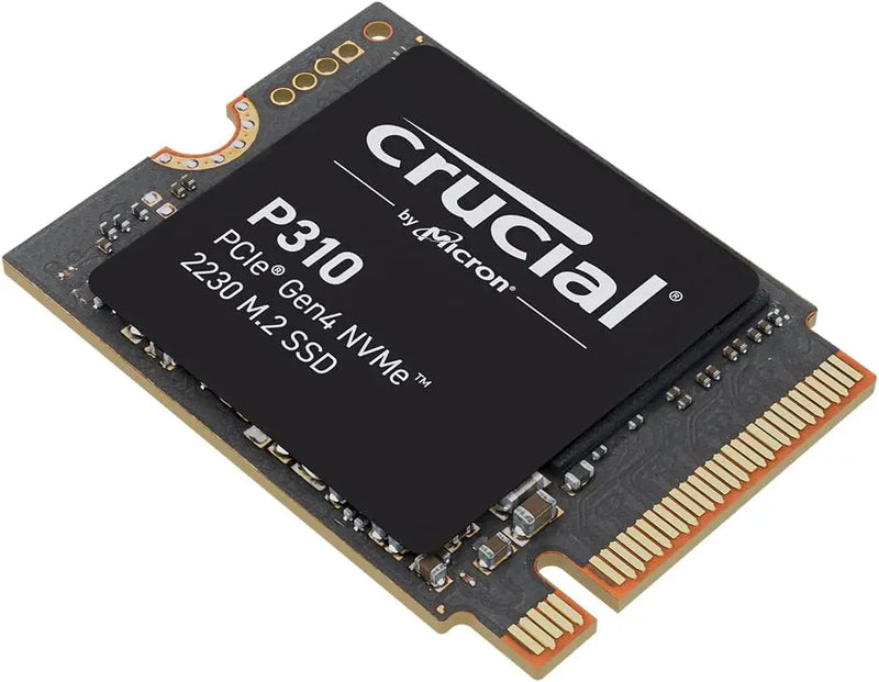 Crucial P310 SSD interno, 1TB, 2TB, M.2 2230, NVMe, PCIe Gen4, compatível com Steam Deck, ASUS ROG, Ally, MSI Claw e Microsoft Surface