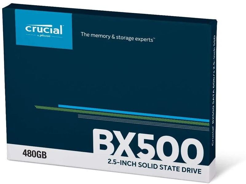 Crucial-Unidade interna de estado sólido, SSD, BX500, 240GB, 500GB, 1000GB, 2000GB, 3D, NAND, SATA, 2,5 polegadas, até 540 Mbps