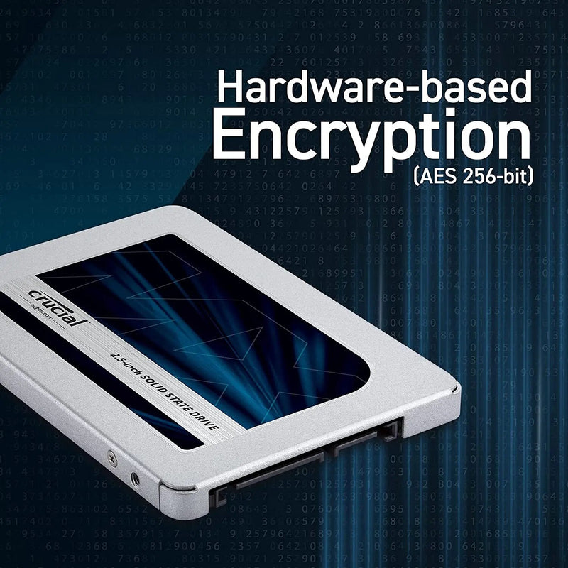 Crucial mx500 250gb 500gb 1000gb 2000gb 4000gb 3d nand sata3 2.5-Polegada ssd interno unidade de estado sólido 5 anos de garantia