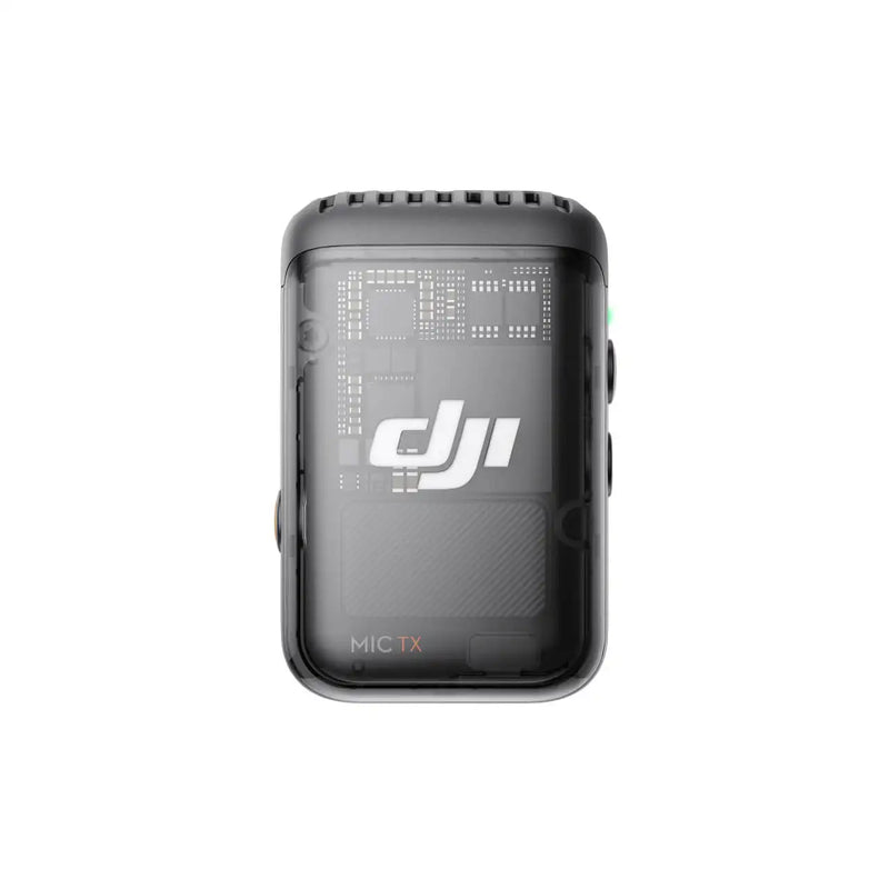 DJI-Mic 2 Microfone Sem Fio, Cancelamento Inteligente de Ruído, Bateria de 6 Horas, Conexão Bluetooth, 250m, 820 ft, Original