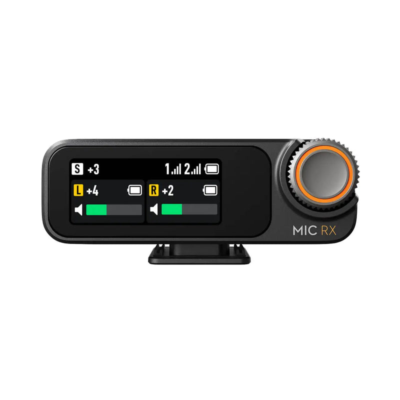 DJI-Mic 2 Microfone Sem Fio, Cancelamento Inteligente de Ruído, Bateria de 6 Horas, Conexão Bluetooth, 250m, 820 ft, Original