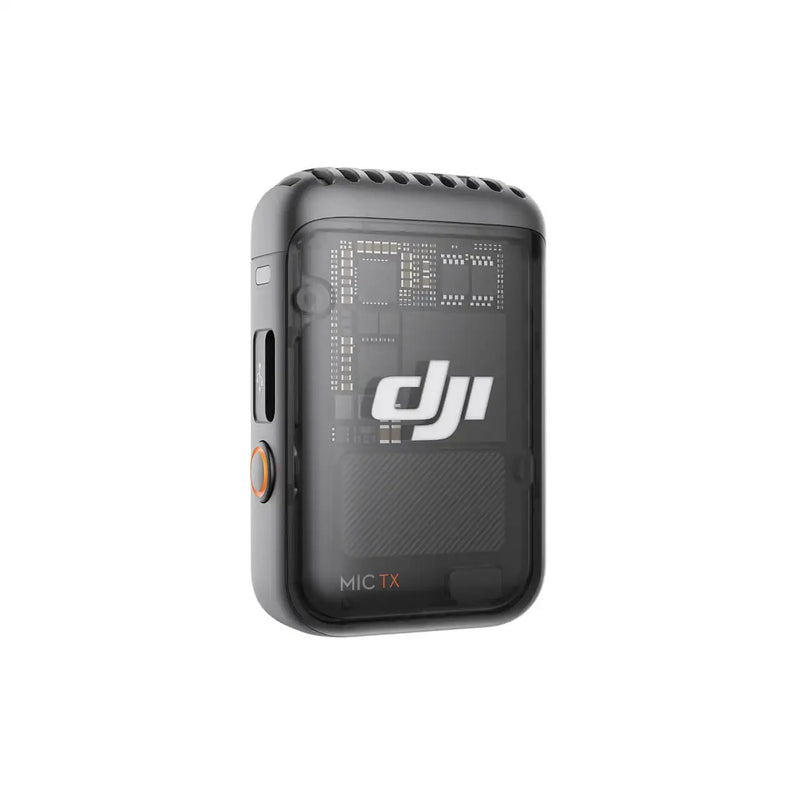 DJI-Mic 2 Microfone Sem Fio, Cancelamento Inteligente de Ruído, Bateria de 6 Horas, Conexão Bluetooth, 250m, 820 ft, Original
