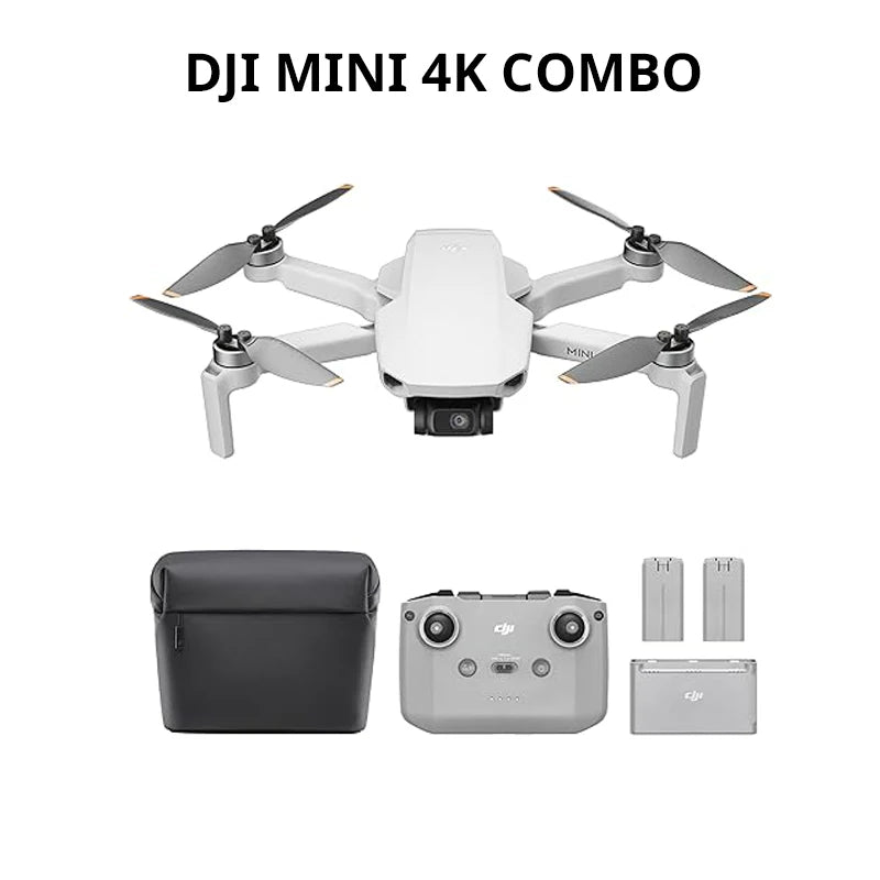DJI-Mini 4K Drone com câmera 4K 30fps, distância de transmissão de 10km, novo, original, em estoque
