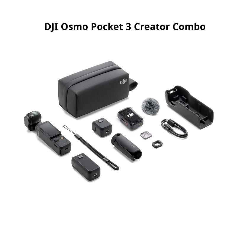 DJI-Osmo Pocket 3 Gimbal Camera, 1 "CMOS, marca original, novo, em estoque
