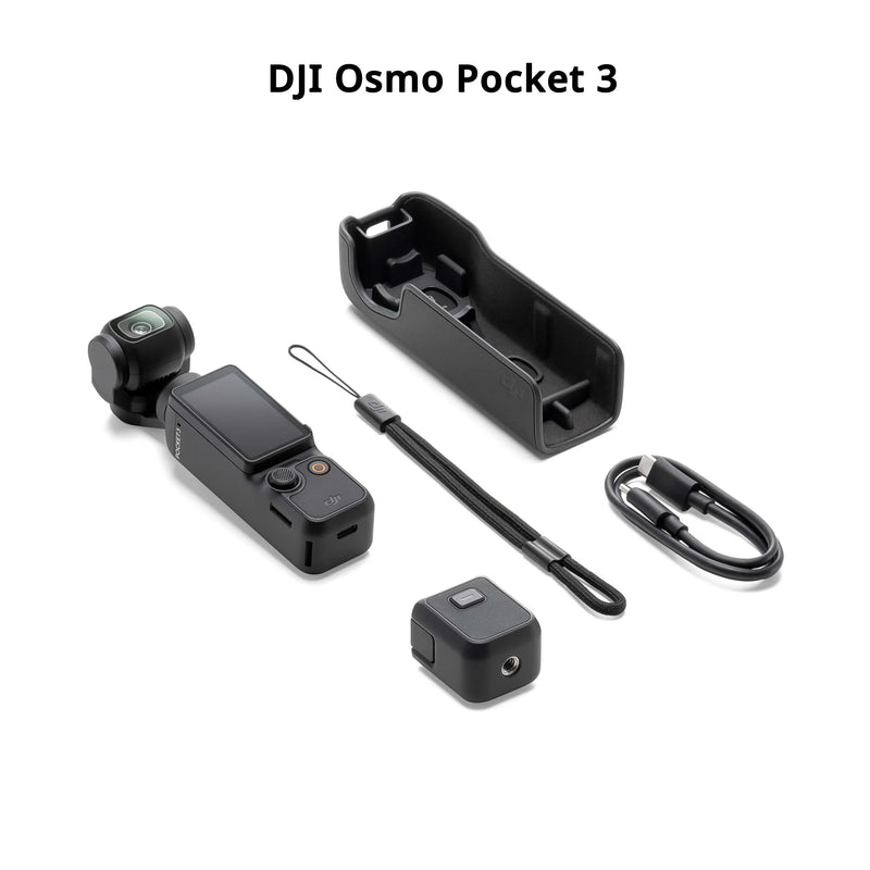 DJI-Osmo Pocket 3 Gimbal Camera, 1 "CMOS, marca original, novo, em estoque
