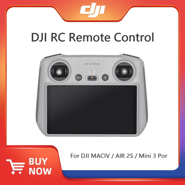 DJI-RC Controle Remoto para DJI Mavic 3, Mini 3 Pro, Corpo Leve, Tela FHD, Controle de Precisão Sticks
