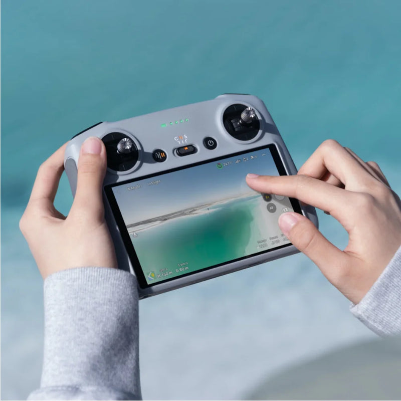 DJI-RC Controle Remoto para DJI Mavic 3, Mini 3 Pro, Corpo Leve, Tela FHD, Controle de Precisão Sticks