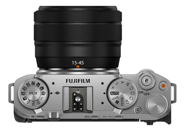 Câmera Fujifilm X-m5 Mirrorless Prata + Lente 15-45mm Cor Prateado