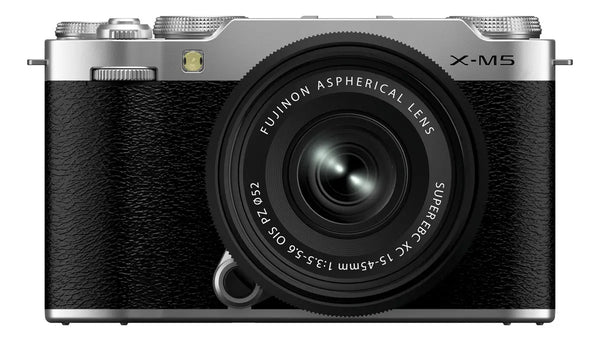 Câmera Fujifilm X-m5 Mirrorless Prata + Lente 15-45mm Cor Prateado