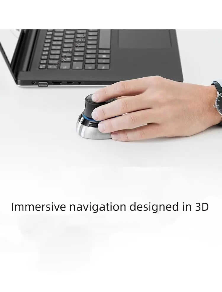 Dconnexion-Trackball Desenho Mouse sem fio para CAD Desenho, Espaçamento 3, Original, 2023