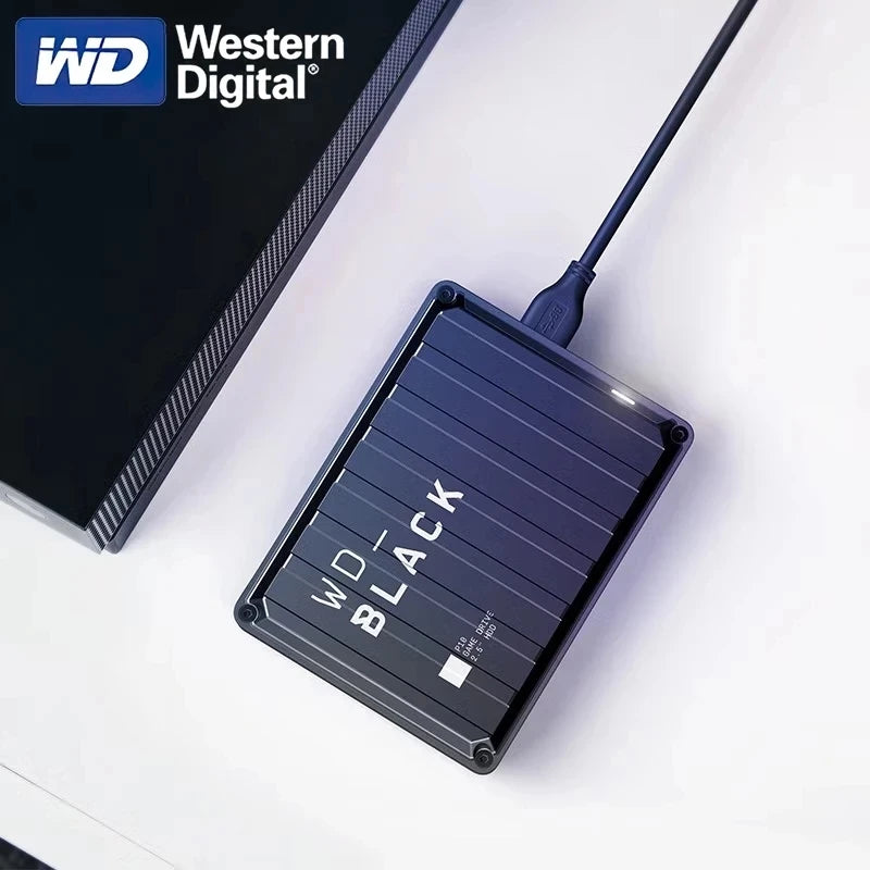 Disco rígido móvel externo hdd 2.5 "compatível com ps4, ps5, xbox um, pc, mac unidade de jogo p10 ocidental do preto de digitas wd 5tb 4t 2t