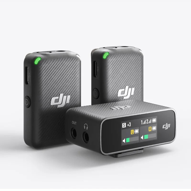 Dji mic 250m faixa de transmissão vida útil da bateria de 15 horas para dji ação 2 dji om 5 oosmo mobile 6 em estoque