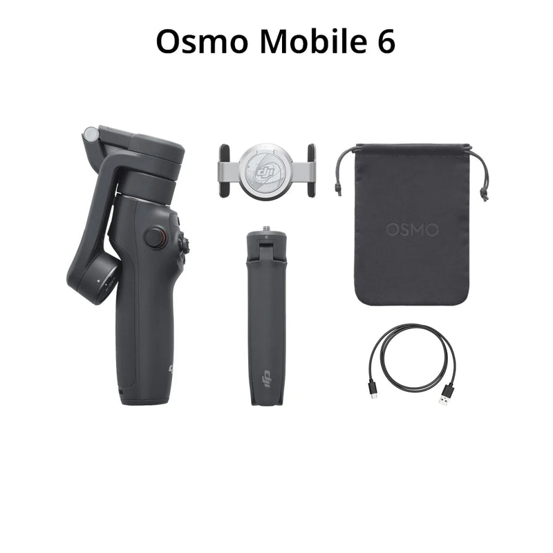 Dji osmo mobile 6 activetrack 5.0 built-in haste de extensão lançamento rápido om 6 cardan handheld original novo em estoque