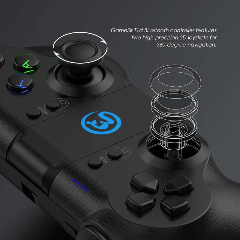 Dji tello controlador remoto ryze jogo senhor t1d controle bluetooth gamepad controlador do jogo para tello dji tello acessórios originais