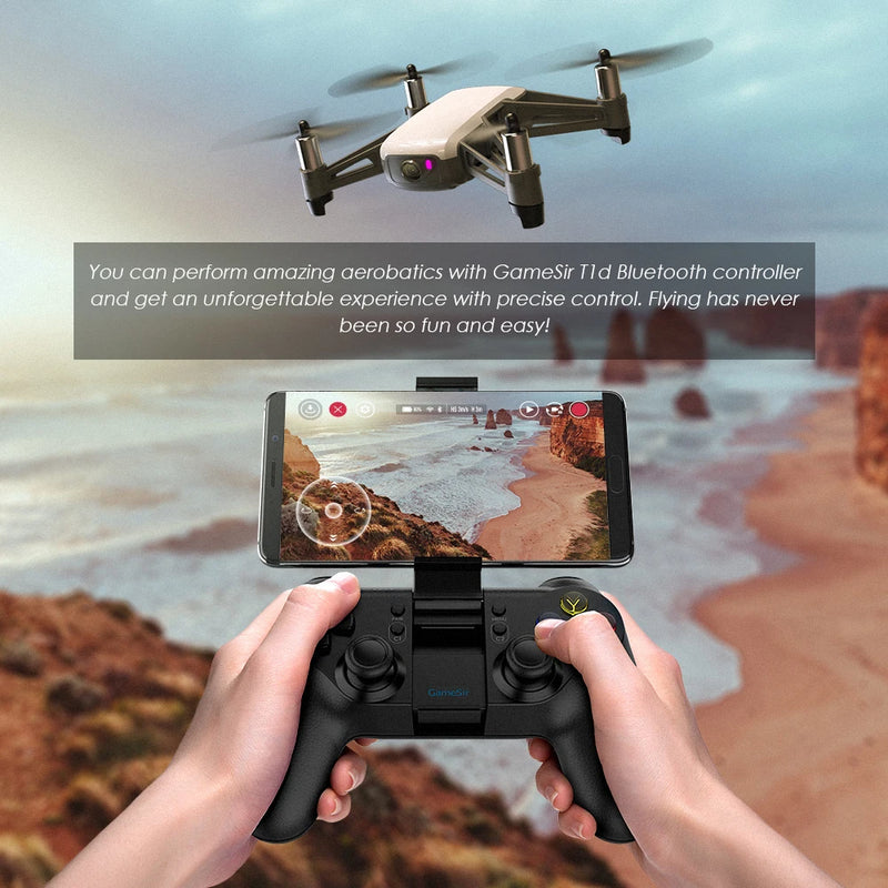 Dji tello controlador remoto ryze jogo senhor t1d controle bluetooth gamepad controlador do jogo para tello dji tello acessórios originais