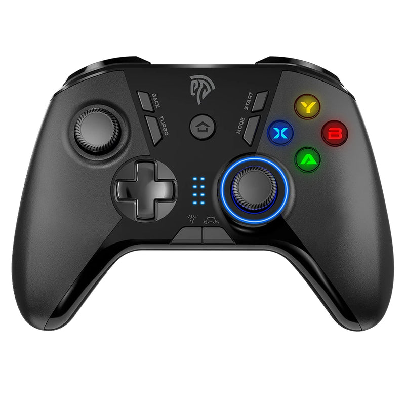 EasySMX-9110 Gamepad sem fio, controlador de PC com botões personalizados, joystick para Windows Steam e Android Smart TV, 2.4G