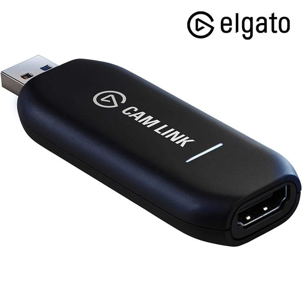 Elgato-Placa de captura de câmera externa, stream e gravação com filmadora DSLR, videoconferência, Home Office e jogos, 4K Cam Link